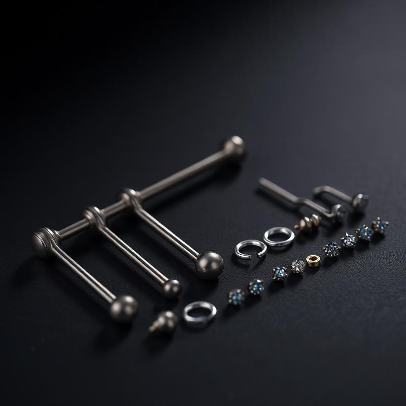 Titanium Barbell & Hoop Set